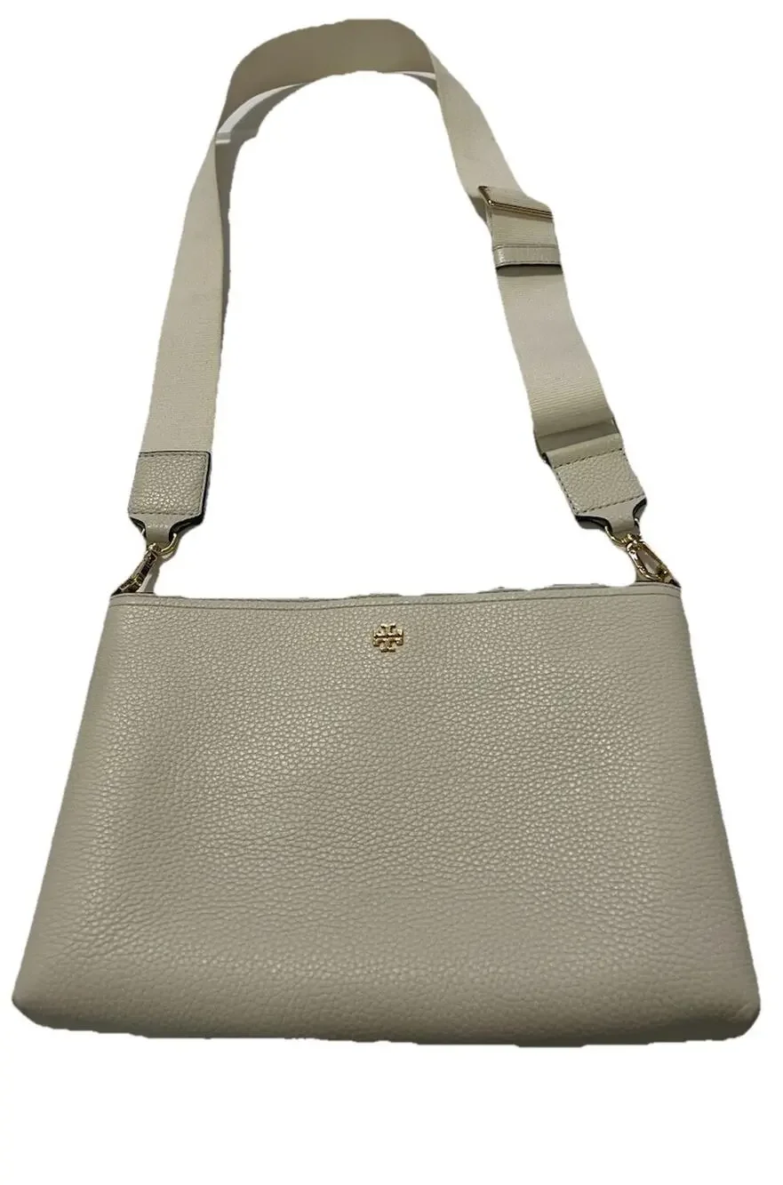 Tory Burch swing crossbody bag cream Adjustable Strap Excellent Condition